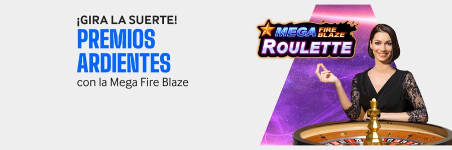 Mega Fire Blaze Roulette – Gira la suerte con Betway