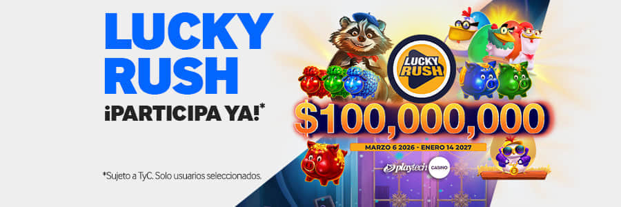 Lucky Rush – Participa ya y gana hasta $100,000,000