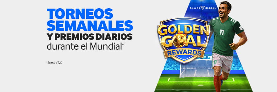 Golden Goal Rewards – Torneos semanales y premios diarios